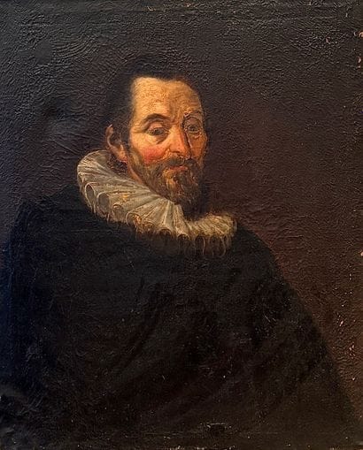 Flemish or Dutch school, 17th century - Portrait...