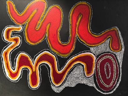 Dora Parker (XXI century) Pukara (2021)

Acrylic...