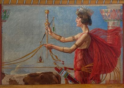 Jules Pollet (1870 1941) La Justice

Huile...
