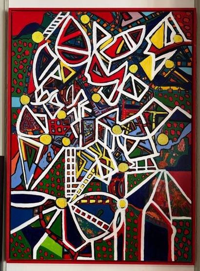 Walter Spruyt (1947) Roland Garros (2015)
Acrylic...