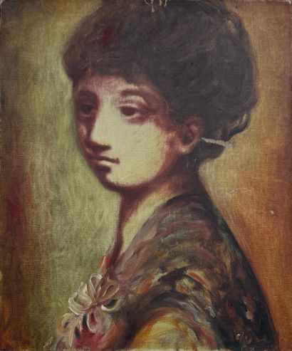 Sylvain Vigny (1903 -1991) - Portrait de...