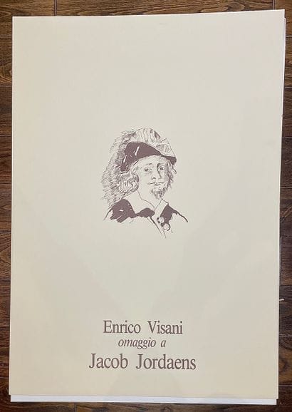 Enrico Visani Hommage au peintre Jacob Jordaens...