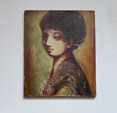 Sylvain Vigny (1903 -1991) - Portrait de...
