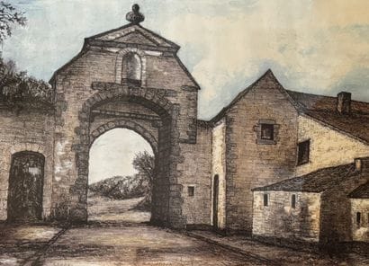 Bouffioux R. - Lobbes
Ink and wash heightened...