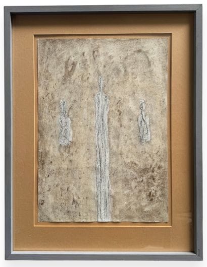 Three figures (XX XXI century)

Mixed media...