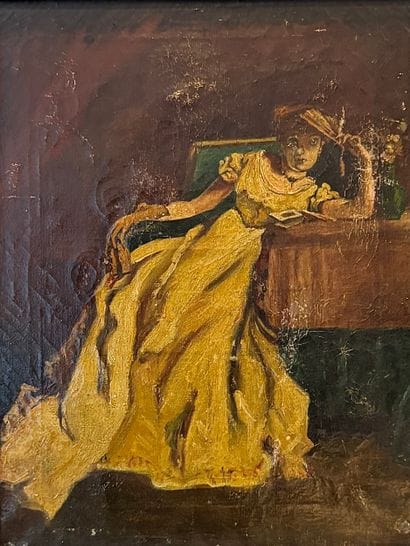 After Alfred Stevens (1823 1906) Lady in...