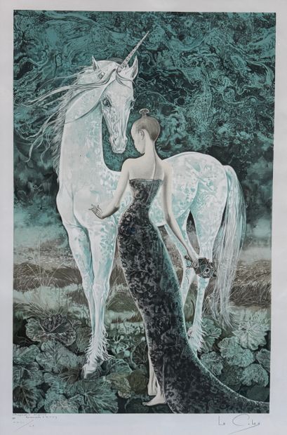 Pierre Le Colas (XXth century) - The Lady...