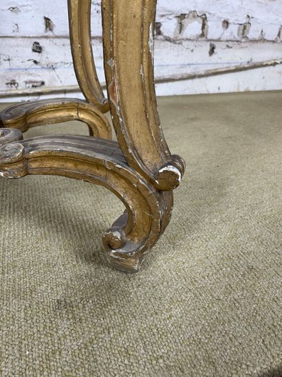 Console de style Louis XV
Console en bois...