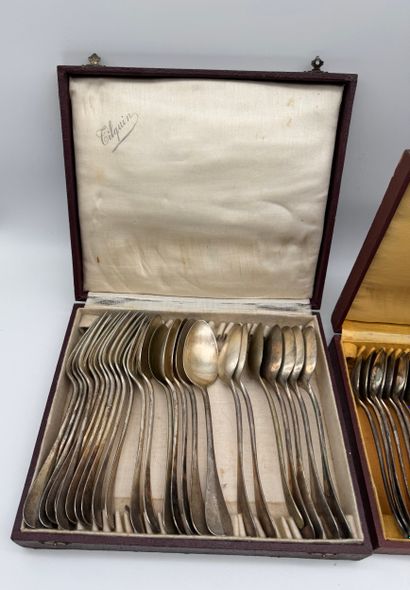 Ménagère Wiskemann - Lot de deux coffrets,...