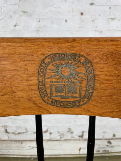 Fauteuil à bascule en bois - Amherst College,...