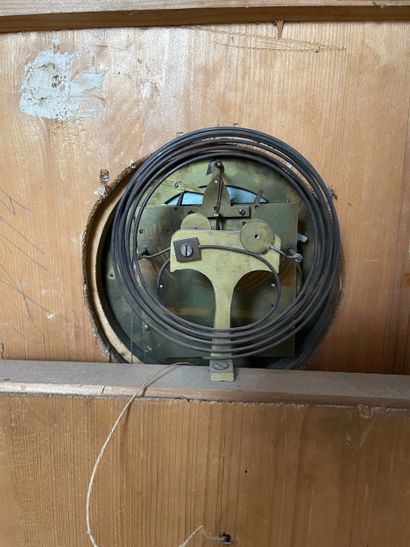 Rahmenuhr (horloge-cadre) de style Biedermeier...