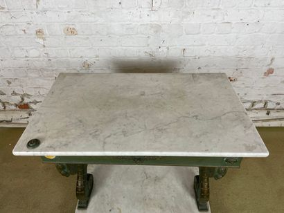 Console à plateau de marbre - Style Renaissance,...