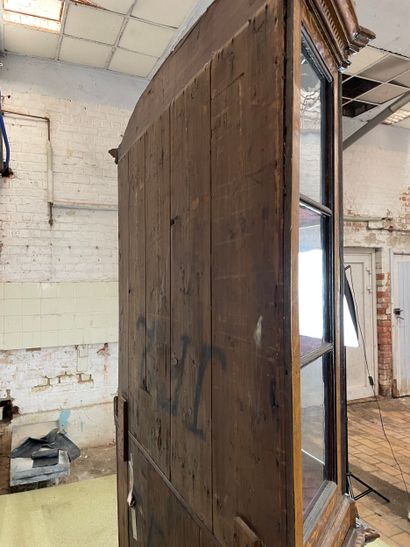 Mobilier de style hollandais - Vitrine en...
