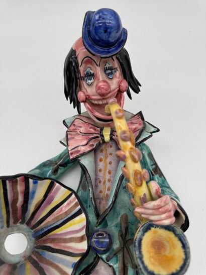 Clown mural en porcelaine
Sujet en porcelaine...