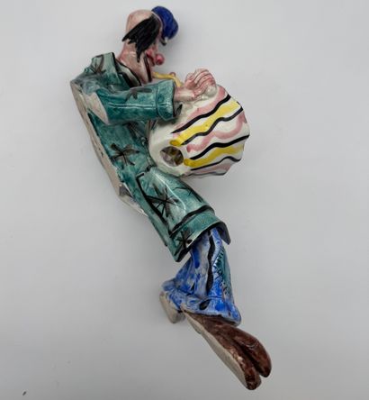 Clown mural en porcelaine
Sujet en porcelaine...