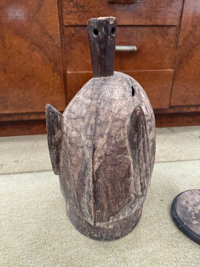 Two ethnographic masks - Africa 
Set of two...