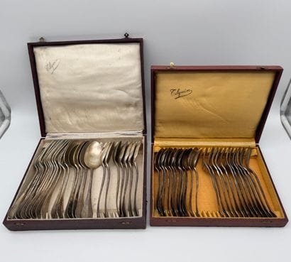 Ménagère Wiskemann - Lot de deux coffrets,...