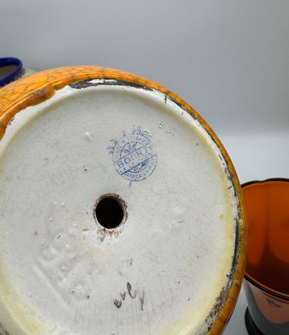 ot de 4 vases Boch / Keramis
Ensemble de...