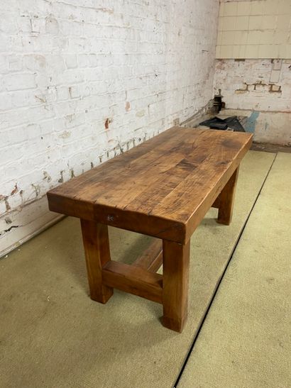 Banc rustique en bois massif 
Banc rectangulaire...