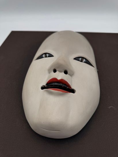 Panel-mounted Japanese-style Noh theater...