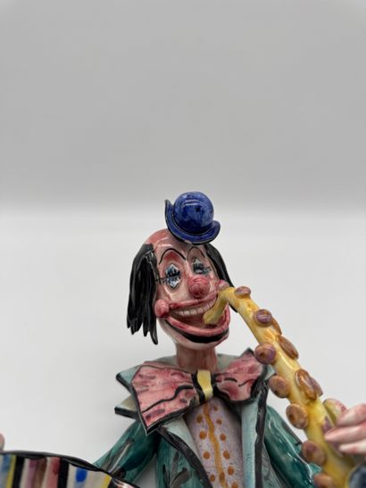Clown mural en porcelaine
Sujet en porcelaine...
