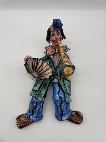 Clown mural en porcelaine
Sujet en porcelaine...