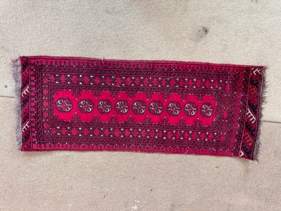 Bukhara-style corridor rug (Turkmen style)
Hand-knotted...