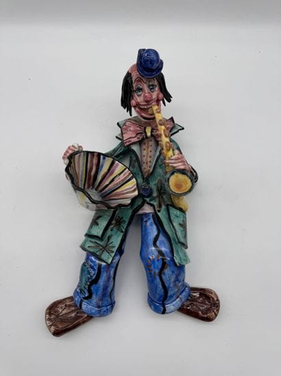 Clown mural en porcelaine
Sujet en porcelaine...