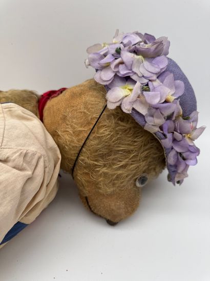 Teddy bear with dress and hat
Teddy bear...