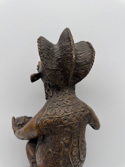 African bronze statue - Maternity figure
Sculpture...