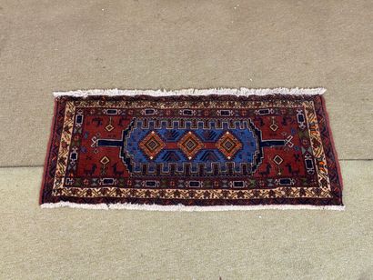 Belouch wool rug, Persian work, 20th century
Rectangular...