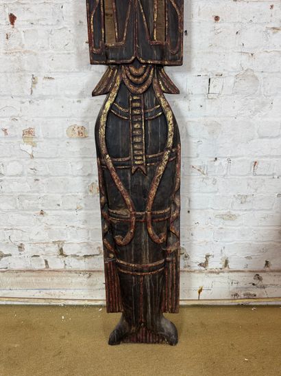 Anthropomorphic carved panel in the style...