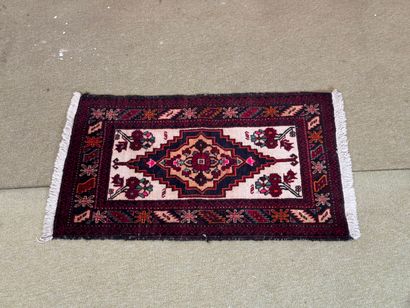 Small Belouch rug, Central Asian work
Hand-knotted...