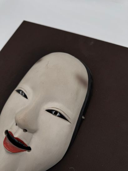 Panel-mounted Japanese-style Noh theater...