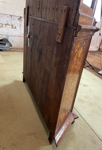 Mobilier de style hollandais - Vitrine en...