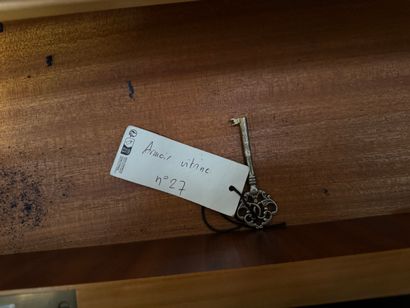 Enfilade moderniste en bois, travail du milieu...