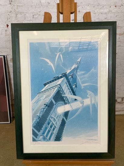 François Schuiten (b. 1956) - Angels from...