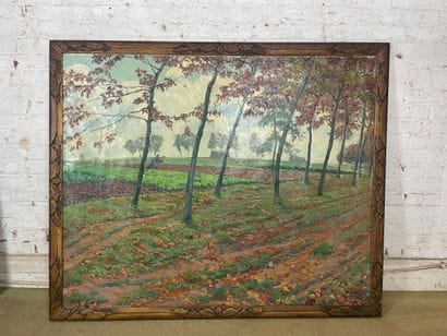 Landscape with trees at the edge of a field
Large...