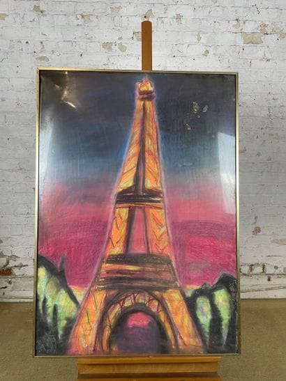Marianne Dock - Eiffel Tower
Pastel on paper...