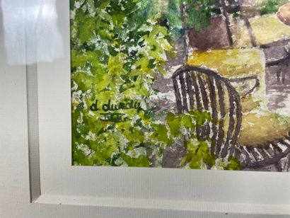 Dominique DURDU - La place du décor naturel,...