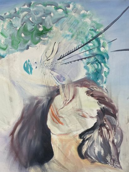 Marianne Dock - The Peacock
Oil on canvas...
