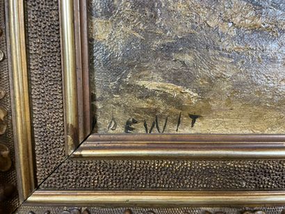 Dewit (19th century) - Animated woodland...