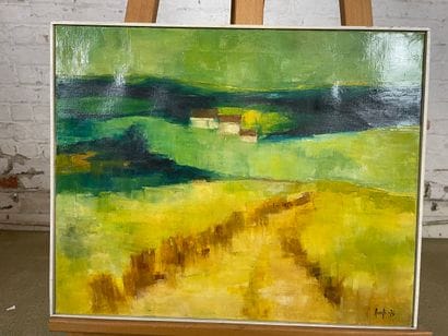 Abstract Landscape, 1975
Oil on canvas depicting...