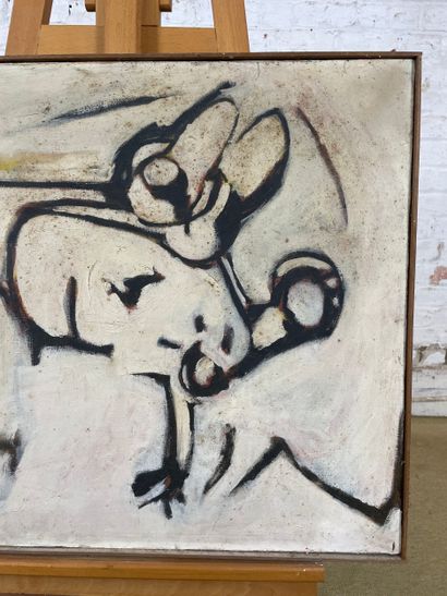 Colin - Abstract composition, 1984
Oil on...