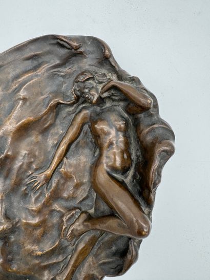 Reinhold Haeselack - Nude female decorative...