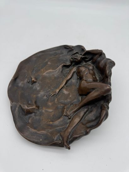 Reinhold Haeselack - Nude female decorative...
