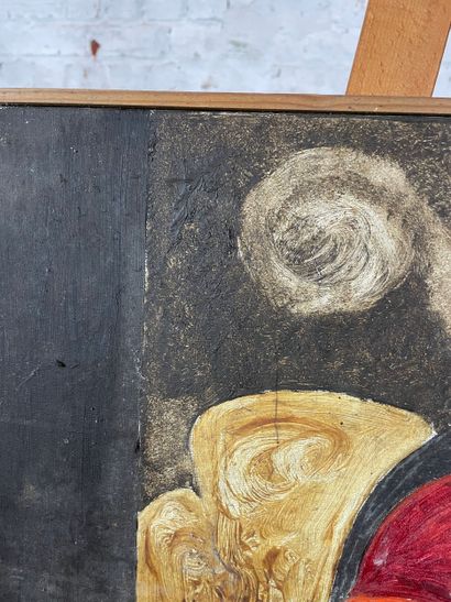 Henri - Man with Red Mask, 1968
Oil on canvas...