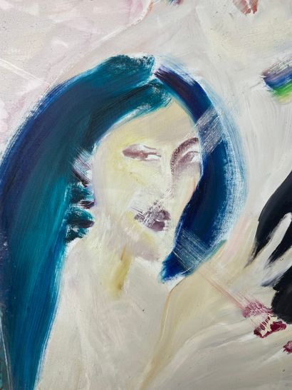 Marianne Dock - Composition aux trois portraits...