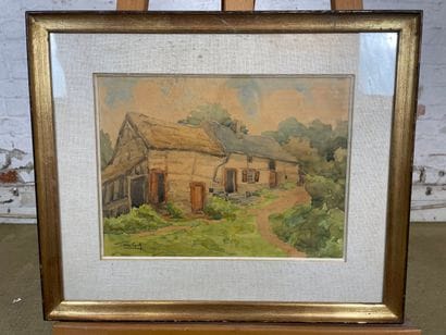 Country house
Watercolor depicting a rural...