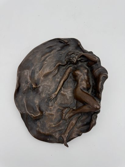 Reinhold Haeselack - Nude female decorative...